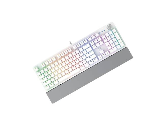 Transforma tu espacio de trabajo o juego con el Teclado Mecánico MK853 v2 Red SW Space Ed de Fantech. Con su tecnología de interruptores mecánicos, disfrutarás de una respuesta táctil excepcional y una precisión mejorada. Además, su diseño estilizado y re