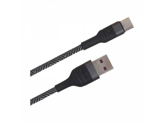 El Cable Tipo-C X51 BK de Foneng es perfecto para quienes buscan eficiencia y estilo. Con una capacidad de carga de 3A y una longitud de 1MT, este cable trenzado garantiza una transferencia de datos rápida y segura. Su acabado en negro le da un toque mode