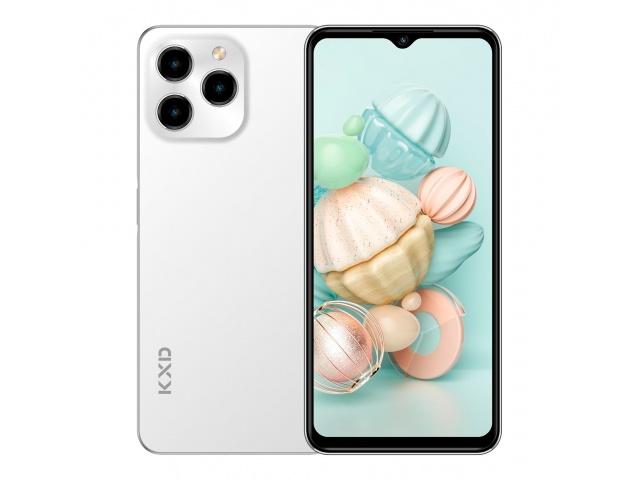 Potencia tu día a día con el Kxd A07. Su diseño blanco y triple cámara de 13MP ofrecen una experiencia fotográfica excepcional. ¡Consíguelo y destaca en cada toma! 