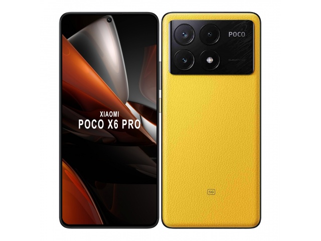 Vive la velocidad 5G con el Xiaomi Poco X6 Pro. Con 12 GB de RAM y cámara de 64 MP, es perfecto para los amantes de la tecnología. ¡Atrévete al amarillo 