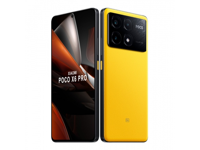 Vive la velocidad 5G con el Xiaomi Poco X6 Pro. Con 12 GB de RAM y cámara de 64 MP, es perfecto para los amantes de la tecnología. ¡Atrévete al amarillo 