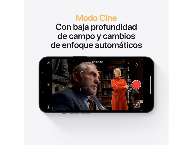 "Descubre el iPhone 13 de 6,1'' 5G. Con 4 GB de RAM y 256 GB de almacenamiento, captura momentos increíbles con su cámara dual de 12 MP. ¡Consíguelo ya!"  