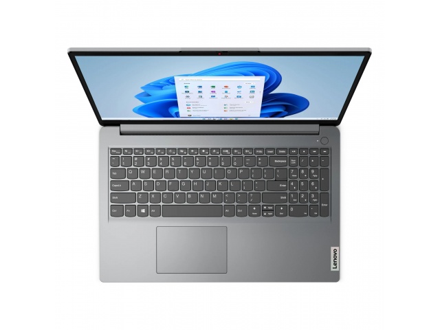 "Potencia tu productividad con la Notebook Lenovo. Pantalla de 15,6'', 4 GB de RAM y Windows 11, perfecta para tus tareas diarias. ¡Llévala contigo en elegante gris!" 