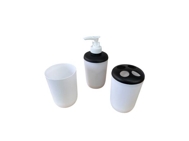 Optimiza tu baño con el set de plástico blanco de 6 piezas. Su diseño minimalista y funcionalidad lo hacen perfecto para cualquier estilo. ¡Atrévete a mejorarlo hoy!