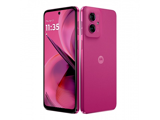 Potencia tu estilo con el Motorola G55 en color rosado. Su cámara dual de 50MP y diseño moderno te ofrecen una experiencia fotográfica excepcional. ¡Consíguelo y destaca! 