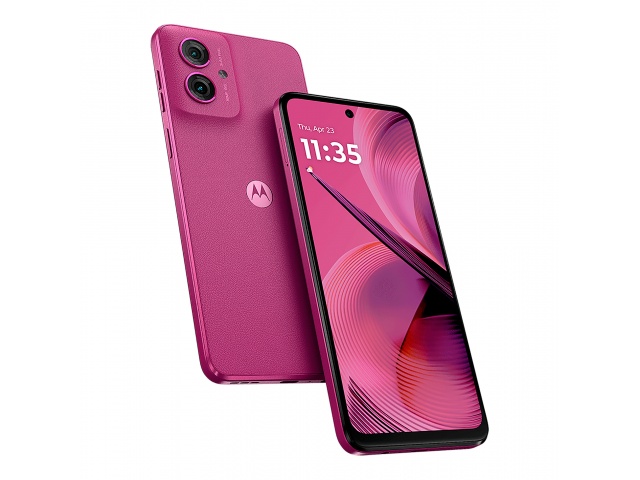 Potencia tu estilo con el Motorola G55 en color rosado. Su cámara dual de 50MP y diseño moderno te ofrecen una experiencia fotográfica excepcional. ¡Consíguelo y destaca! 