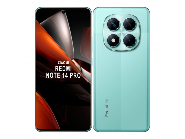 Potencia tu día a día con el Xiaomi Redmi Note 14 Pro. Su pantalla de 6,67'' y color verde, junto con 8GB de RAM, ofrecen una experiencia única. ¡Consíguelo ya! 