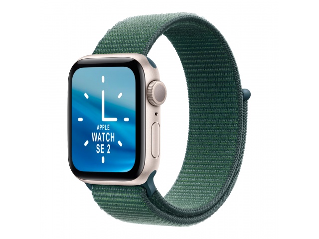 Eleva tu estilo con el Apple Watch SE 2. Con GPS, WiFi y Bluetooth, es ideal para un estilo de vida activo. consíguelo en blanco y verde