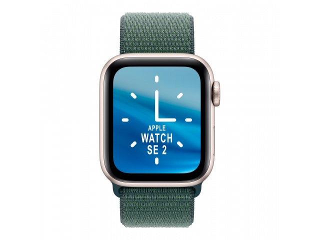 Eleva tu estilo con el Apple Watch SE 2. Con GPS, WiFi y Bluetooth, es ideal para un estilo de vida activo. consíguelo en blanco y verde