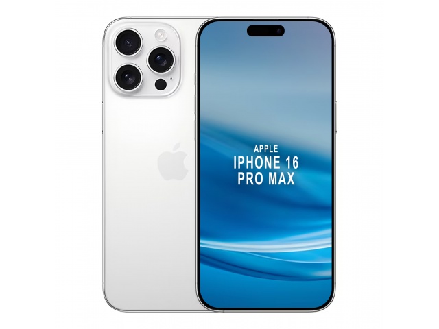 Potencia tu vida digital con el iPhone 16 Pro Max. Su pantalla de 6,9'', 8GB de RAM y diseño blanco lo hacen perfecto para los amantes de la tecnología. ¡Atrévete a tenerlo!