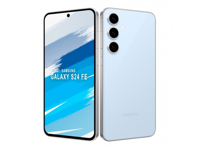 Potencia tu vida digital con el Samsung Galaxy S24 FE. Con 6,7'' de pantalla y 512GB de almacenamiento, captura momentos increíbles en un atractivo diseño azul. ¡Hazte con el tuyo!