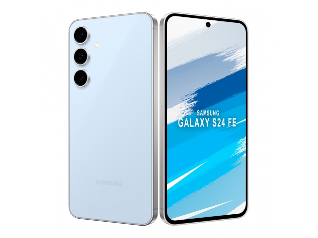 Potencia tu vida digital con el Samsung Galaxy S24 FE. Con 6,7'' de pantalla y 512GB de almacenamiento, captura momentos increíbles en un atractivo diseño azul. ¡Hazte con el tuyo!