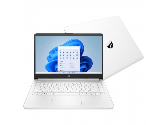 Potencia tu productividad con la notebook HP de 14''. Con Windows 11, 4GB de RAM y 128GB de almacenamiento, es ideal para estudiantes y profesionales. ¡Consíguela en blanco!