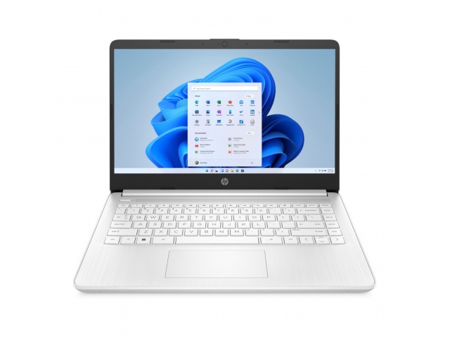 Potencia tu productividad con la notebook HP de 14''. Con Windows 11, 4GB de RAM y 128GB de almacenamiento, es ideal para estudiantes y profesionales. ¡Consíguela en blanco!