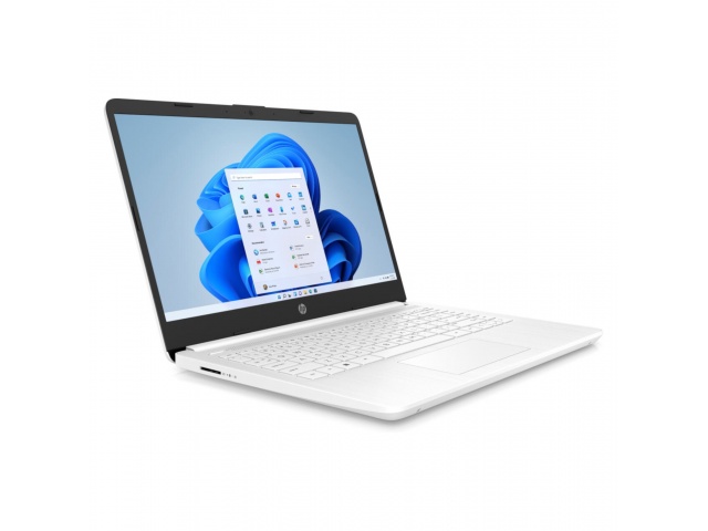 Potencia tu productividad con la notebook HP de 14''. Con Windows 11, 4GB de RAM y 128GB de almacenamiento, es ideal para estudiantes y profesionales. ¡Consíguela en blanco!