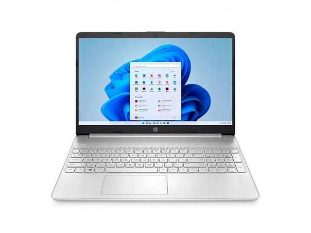 "Potencia tu productividad con la notebook HP de 15,6''. Con Windows 11, 8GB de RAM y 256GB de almacenamiento, es perfecta para estudiantes y profesionales. ¡Consíguela en plateado!