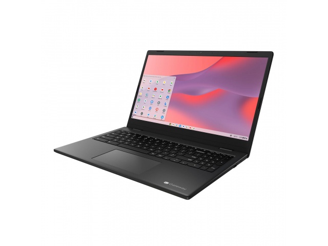 Eleva tu experiencia digital con el Chromebook Gateway de 15,6''. Su diseño negro, procesador N6000 y 4GB de RAM lo hacen ideal para tareas diarias. ¡Hazte con el tuyo hoy