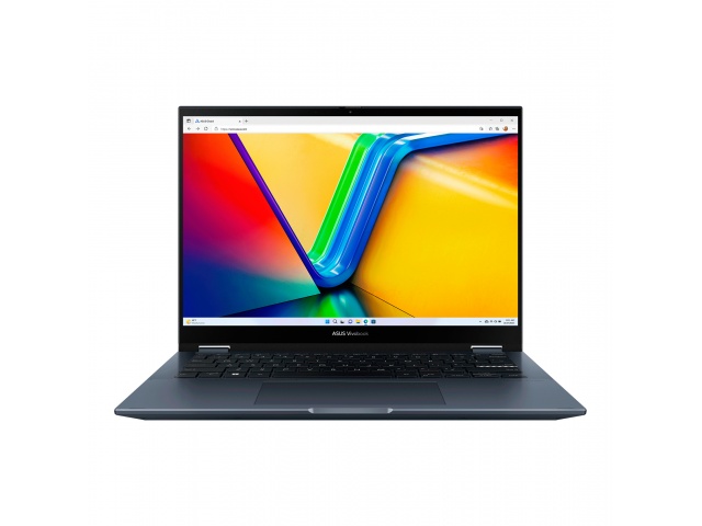 Eleva tu productividad con la Notebook Asus Vivobook. Pantalla táctil de 14'', Core i5, 8GB de RAM y 512GB de almacenamiento. ¡Consíguela en vibrante azul y sorpréndete!