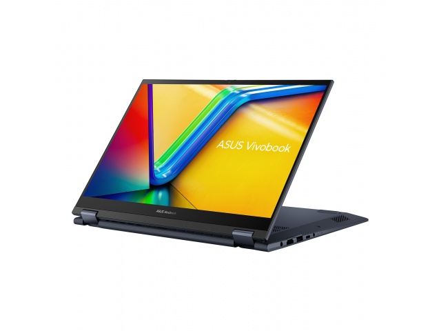 Eleva tu productividad con la Notebook Asus Vivobook. Pantalla táctil de 14'', Core i5, 8GB de RAM y 512GB de almacenamiento. ¡Consíguela en vibrante azul y sorpréndete!