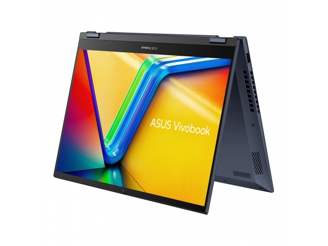 Eleva tu productividad con la Notebook Asus Vivobook. Pantalla táctil de 14'', Core i5, 8GB de RAM y 512GB de almacenamiento. ¡Consíguela en vibrante azul y sorpréndete!