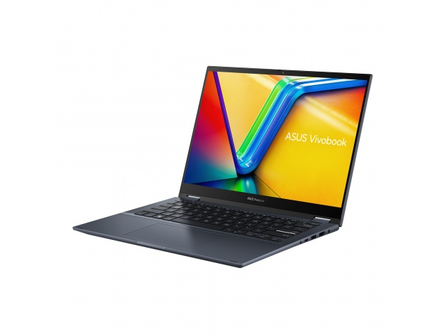 Eleva tu productividad con la Notebook Asus Vivobook. Pantalla táctil de 14'', Core i5, 8GB de RAM y 512GB de almacenamiento. ¡Consíguela en vibrante azul y sorpréndete!