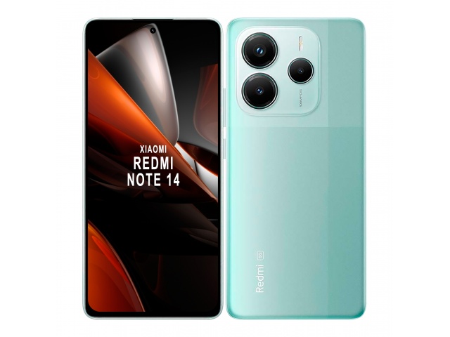 Eleva tu experiencia móvil con el Xiaomi Redmi Note 14. Pantalla de 6,67'', 5G, 8GB de RAM y 256GB de almacenamiento. ¡Consíguelo en vibrante verde y sorpréndete