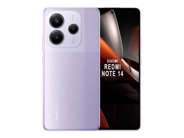 Potencia y diseño se unen en el Xiaomi Redmi Note 14. Con 6,67'', 5G y 8GB de RAM, es ideal para cualquier usuario. ¡Hazte con el tuyo en violeta!