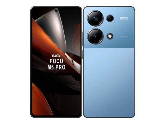 Potencia y versatilidad en el Xiaomi Poco M6 Pro. Con 6,67'', 4G y 12GB de RAM, es ideal para cualquier usuario. ¡Hazte con el tuyo y sorpréndete con su cámara de 64MP!