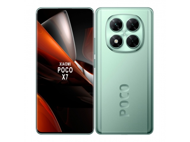 Eleva tu experiencia móvil con el Xiaomi Poco X7. Pantalla de 6,67'', 5G, 12GB de RAM y 512GB de almacenamiento. ¡Consíguelo en vibrante verde y sorpréndete!