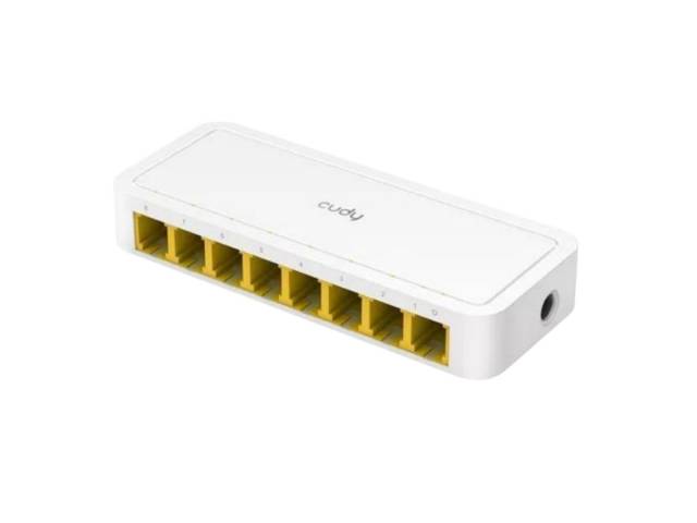 Mejora tu red local con el Switch Cudy de 8 puertos. Velocidad de 10/100 Mbps para una conexión fluida y confiable. ¡Ideal para cualquier entorno de trabajo