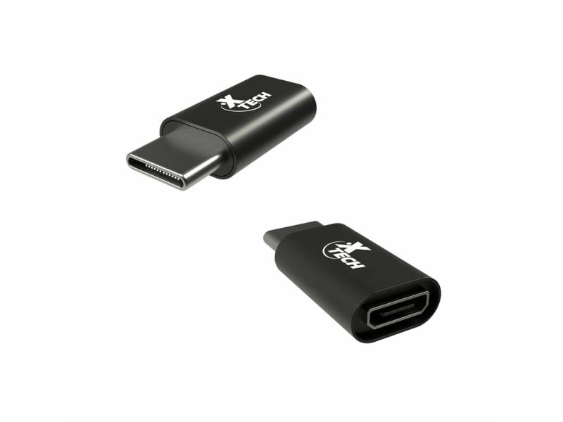 Adaptador Xtech XTC-526 Micro USB a USB Tipo C
