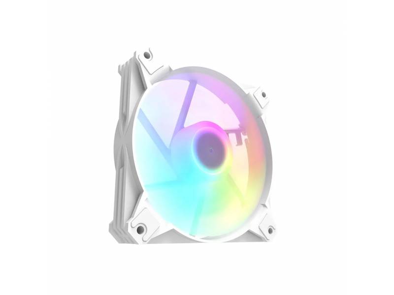Fan Cooler Blanco Para PC Gamer darkflash CX6 A-RGB PWM