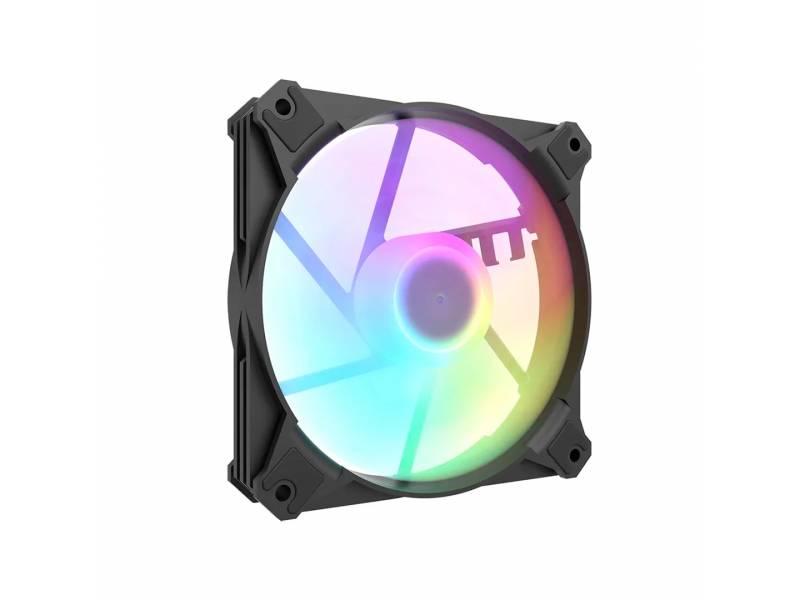 Fan Cooler Negro Para PC Gamer darkflash CX6 A-RGB PWM