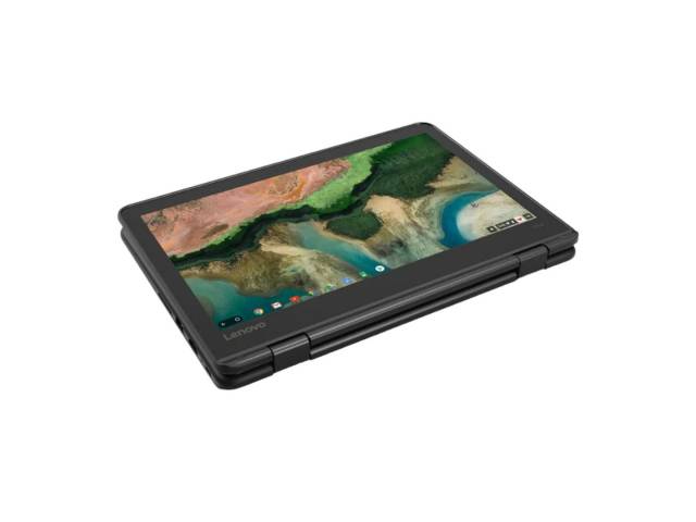 Lenovo Chromebook 2 en 1: tablet y portátil en uno. Disfruta de la flexibilidad con su bisagra 360°. Ideal para estudiantes, profesionales y ocio. Procesador Intel N4020, 4GB RAM, 32GB almacenamiento y Chrome OS.