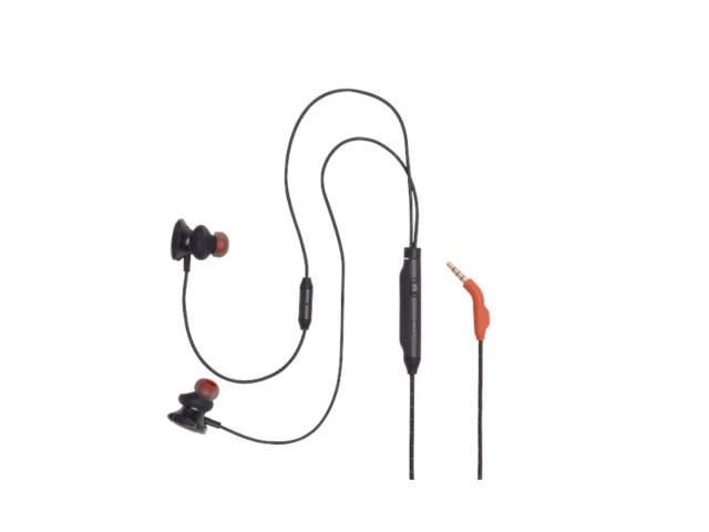 Vive la experiencia  con los auriculares in-ear JBL Quantum 50  de juego completamente envolvente. Sonido potente y nítido, comunicación clara, ajuste cómodo y control total te dan la ventaja competitiva que necesitas para dominar la partida.