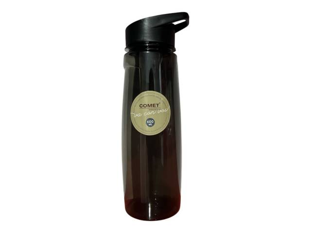 Hidrátate con estilo con la Botella Comet 600 ml. Esta botella reutilizable es libre de BPA, tiene pico y tapa para un fácil uso con sorbete, y un diseño rosado ideal para niños y adultos.