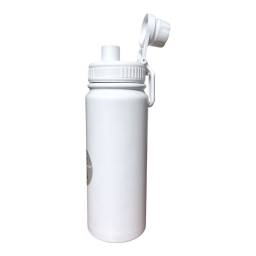 Botella Comet acero inox. doble pared 600 ml - blanco