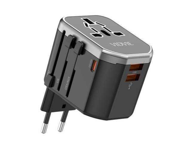 Dispositivo compacto y potente que te permite cargar rápidamente tus dispositivos electrónicos. Con una potencia de salida de 20W y compatibilidad con los protocolos de carga rápida PD, PPS y Qualcomm Quick Charge