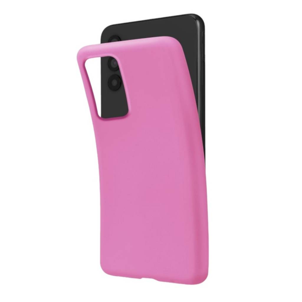 Protege tu celular  con  el case funda Carcasa compatible con Samsung A33 de silicona evitando rayones y futuros golpes.