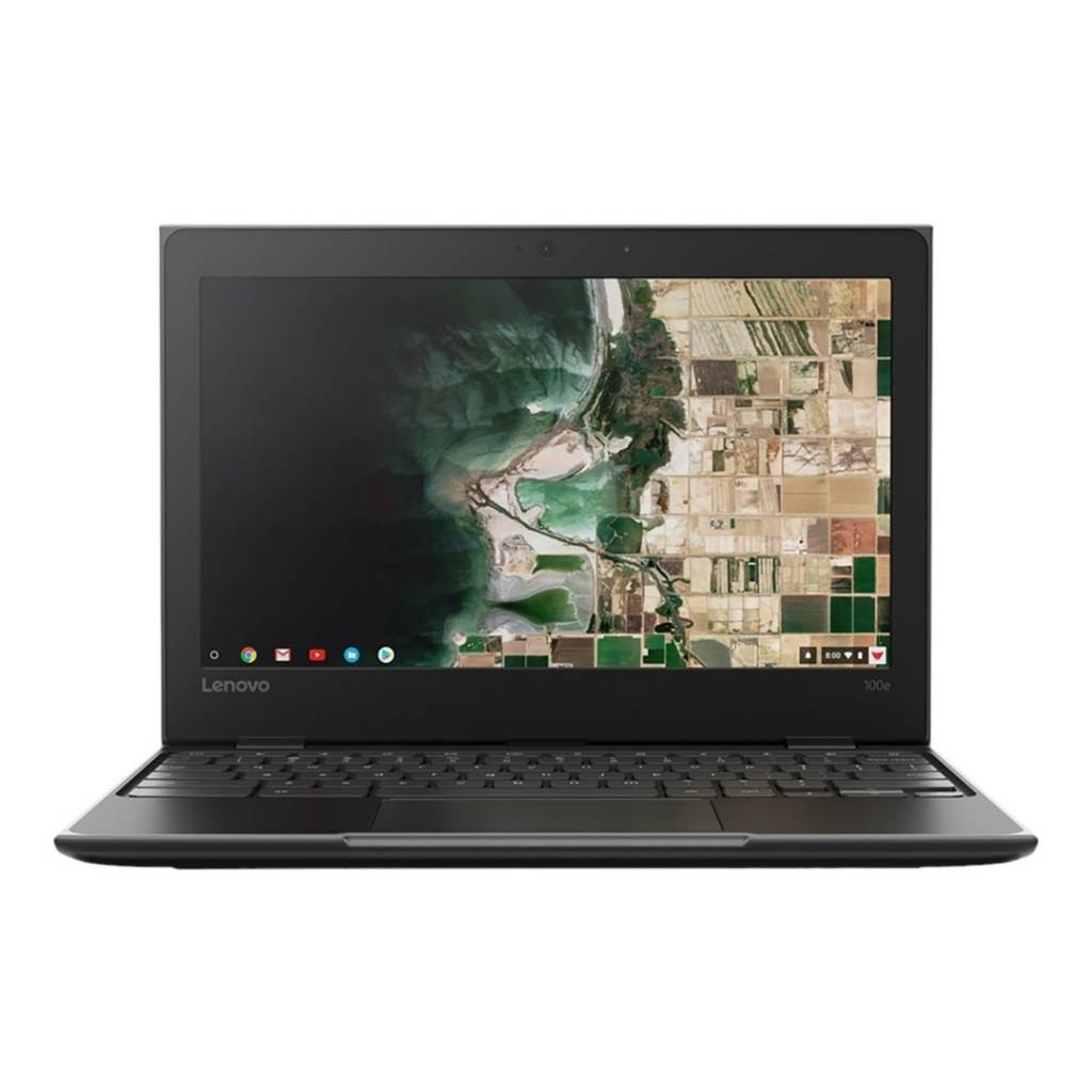 Lenovo Chromebook 100e es una laptop económica y resistente, perfecta para estudiantes o usuarios que buscan un equipo básico para tareas como correo electrónico, navegación web y documentos.