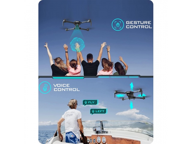 El Drone Holy Stone Deerc D60 es una excelente opción para principiantes y aficionados a los drones que buscan una experiencia de vuelo divertida y accesible. Con su cámara Full HD 1080p, tiempo de vuelo de 22 minutos y alcance de control de 80 metros.