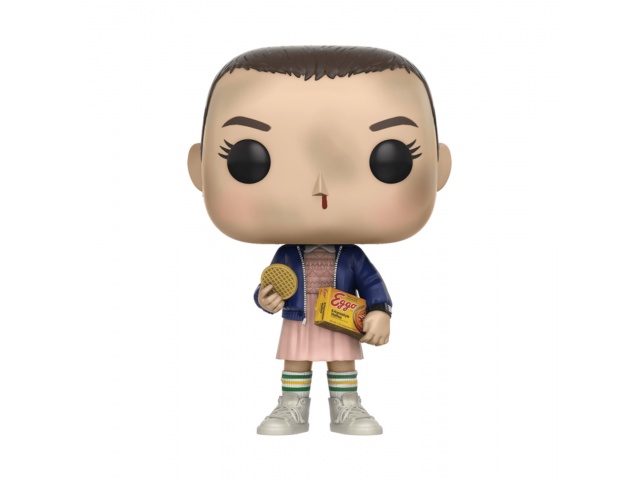  Disfruta de la nueva Figura de Acción Funko Pop Eleven With Eggos Stranger Thingsideal para coleccionistas y fanáticos, con detalles auténticos y diseño icónico del popular personaje.