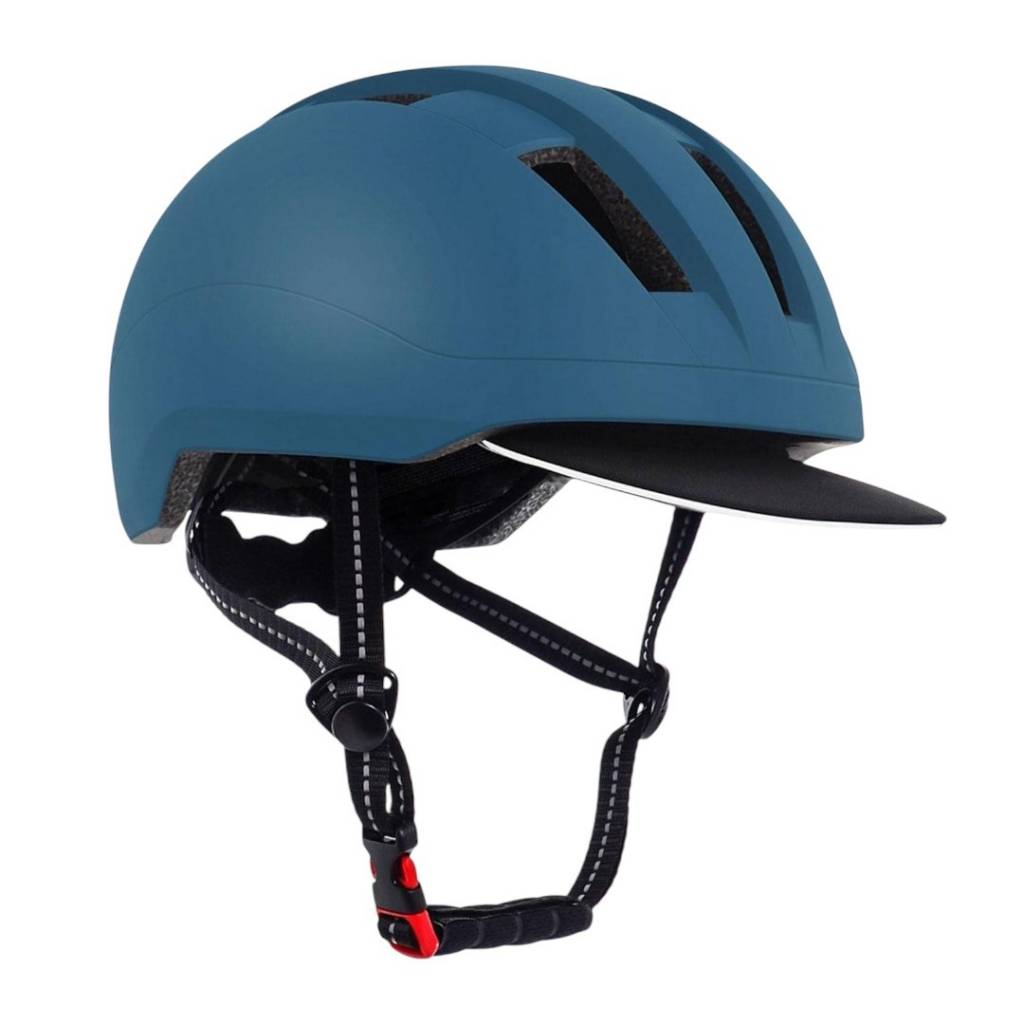 Protege tu cabeza con estilo gracias al casco FUNWICT FWEA004. Su diseño moderno y sus tiras reflectantes te hacen visible en todo momento, mientras que su visera te protege del sol y de los elementos. ¡Seguridad y estilo, todo en uno!