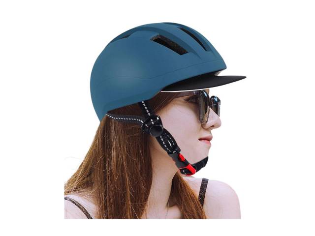 Protege tu cabeza con estilo gracias al casco FUNWICT FWEA004. Su diseño moderno y sus tiras reflectantes te hacen visible en todo momento, mientras que su visera te protege del sol y de los elementos. ¡Seguridad y estilo, todo en uno!