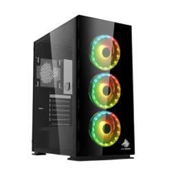 Gabinete Case  gamer eagle warrior  H467  Gamer Con abertura lateral USB 2.0 X 2