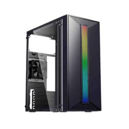 Gabinete case gaming eagle warrior  Micro ATX Panel lateral acrlico USB  