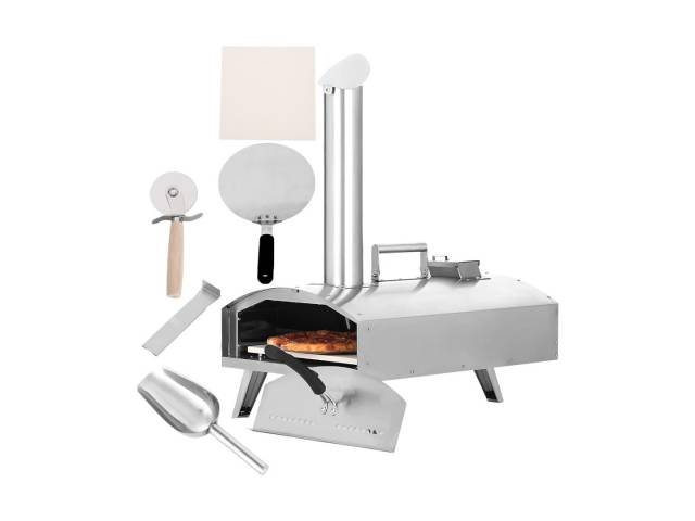 Horno de pellets de madera compacto y ligero que se puede utilizar para cocinar pizza al aire libre. Es perfecto para acampar, picnics y la playa. Disfruta en solo  15 minutos y puede cocinar una pizza en 90 segundos. 