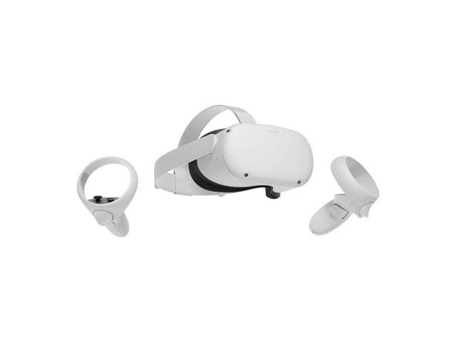 Sumérgete en un mundo de experiencias increíbles con los lentes de realidad virtual Oculus Quest 2. Disfruta de juegos, videos, apps y mucho más con una pantalla de alta resolución, seguimiento de movimiento preciso y controladores ergonómicos.