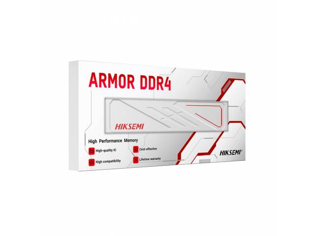 Optimiza tu experiencia informática con la Memoria HikSemi HS-ARMOR de 8GB DDR4 3200MHz. Con un rendimiento superior y un diseño moderno, es perfecta para juegos y aplicaciones exigentes. ¡Eleva tu sistema y disfruta de un rendimiento sin igual! 