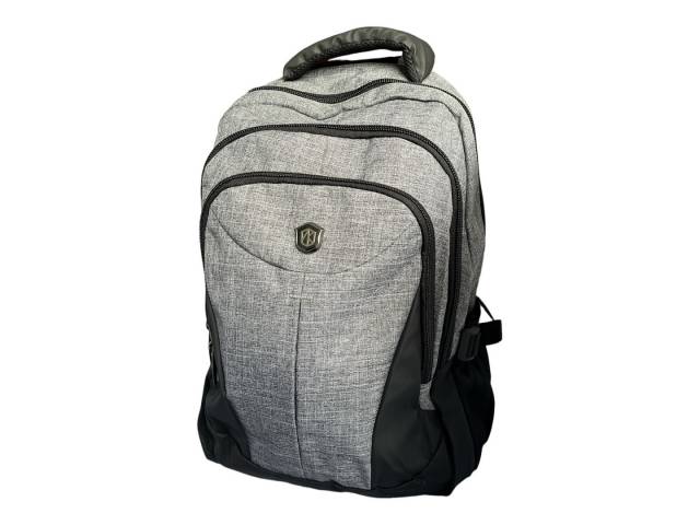 Lleva tu laptop y todo lo que necesitas con estilo y comodidad con la mochila urbana AOKING gris.
